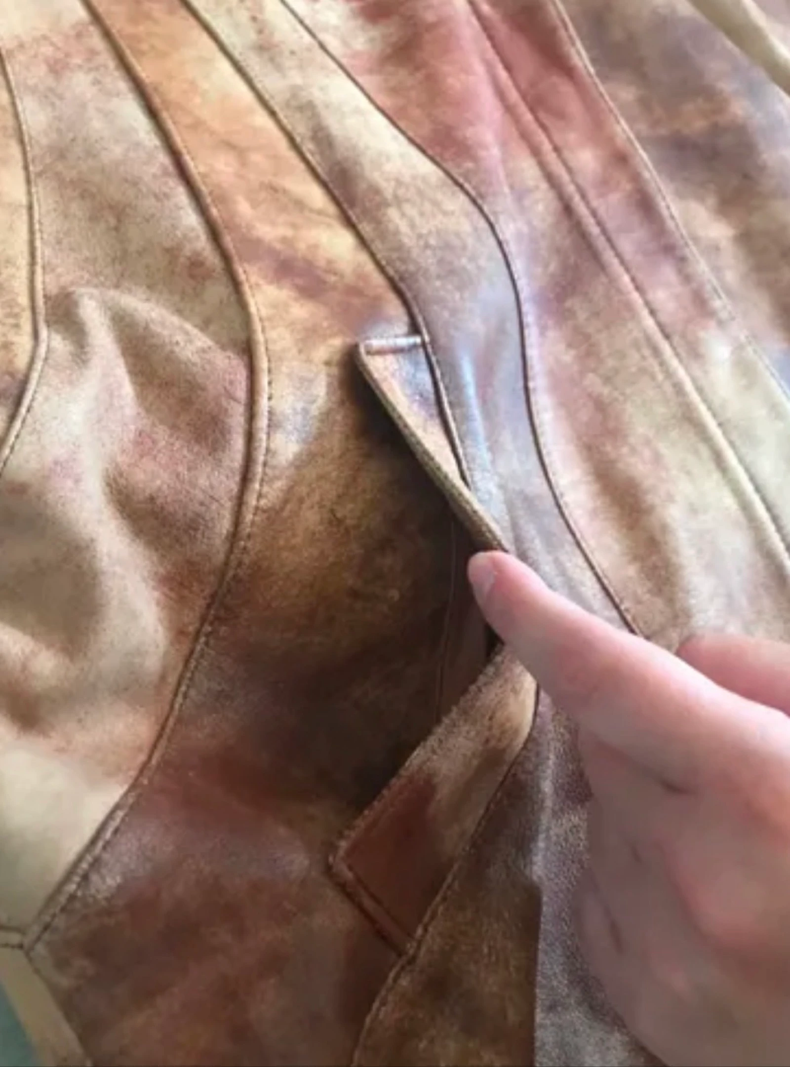 Veste en cuir  – photo 8